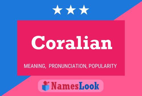 ملصق اسم Coralian