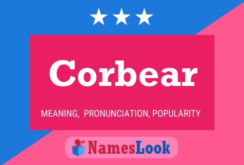 ملصق اسم Corbear