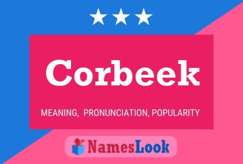 ملصق اسم Corbeek