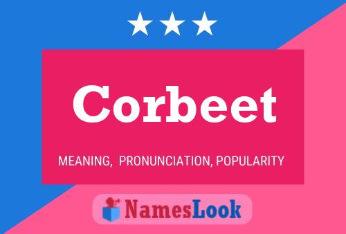 ملصق اسم Corbeet