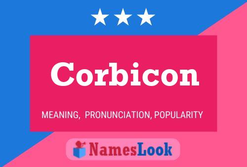 ملصق اسم Corbicon