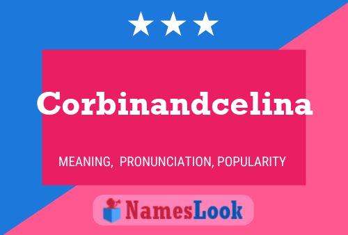 ملصق اسم Corbinandcelina