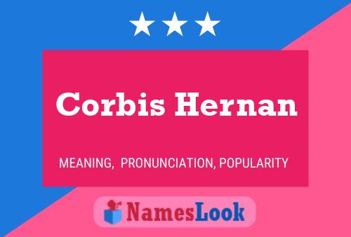 ملصق اسم Corbis Hernan