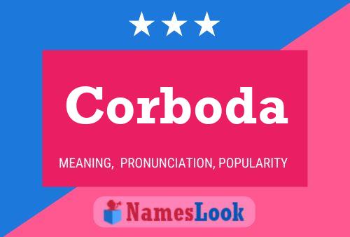 ملصق اسم Corboda