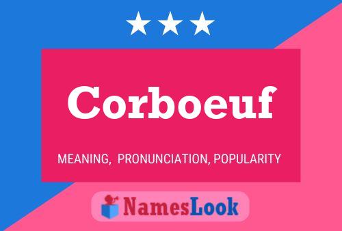 ملصق اسم Corboeuf