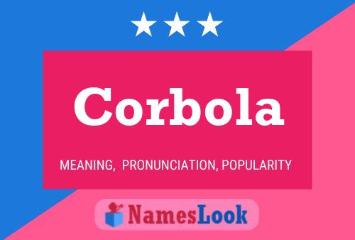 ملصق اسم Corbola