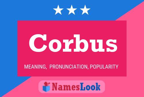 ملصق اسم Corbus