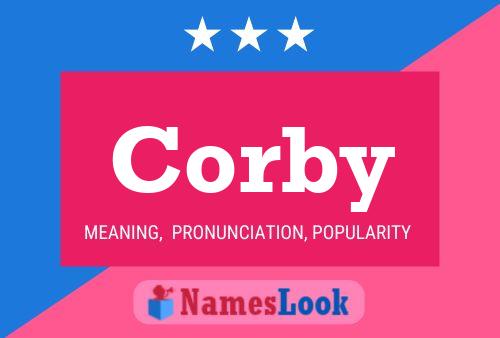 ملصق اسم Corby