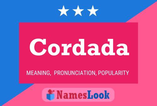 ملصق اسم Cordada