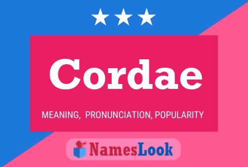 ملصق اسم Cordae