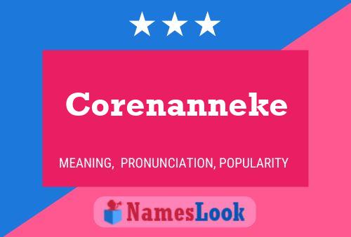 ملصق اسم Corenanneke