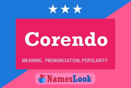 ملصق اسم Corendo