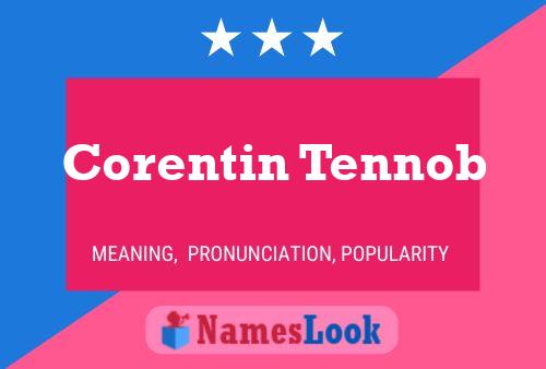 ملصق اسم Corentin Tennob