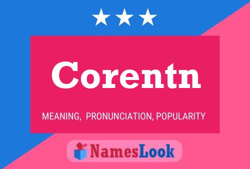 ملصق اسم Corentn