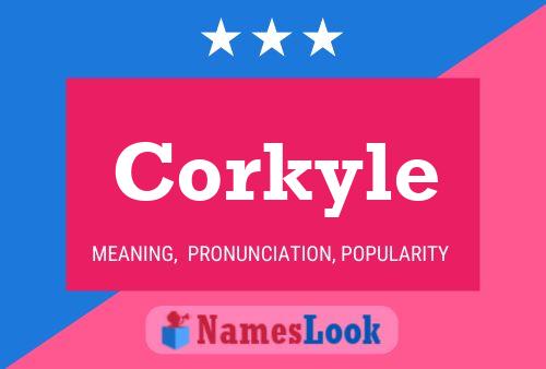 ملصق اسم Corkyle