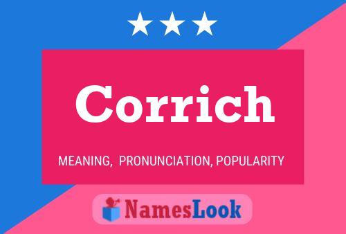 ملصق اسم Corrich