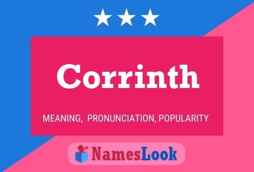 ملصق اسم Corrinth