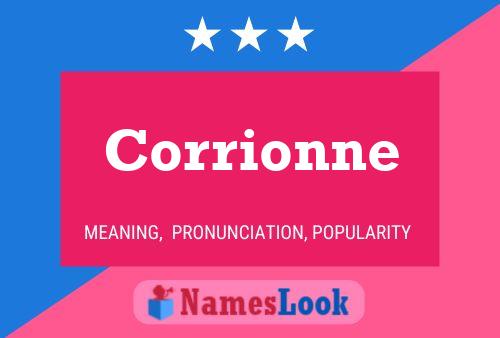 ملصق اسم Corrionne