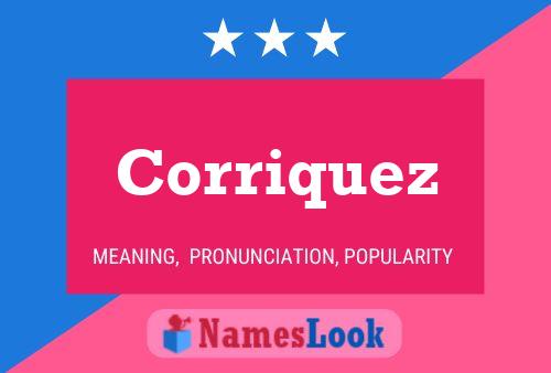 ملصق اسم Corriquez