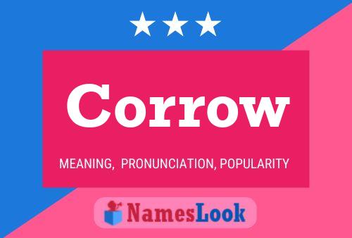 ملصق اسم Corrow