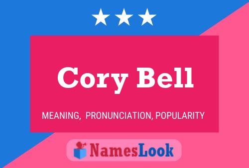 ملصق اسم Cory Bell