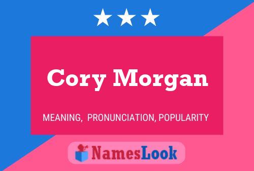 ملصق اسم Cory Morgan