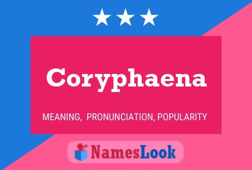 ملصق اسم Coryphaena