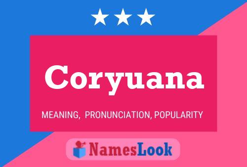 ملصق اسم Coryuana