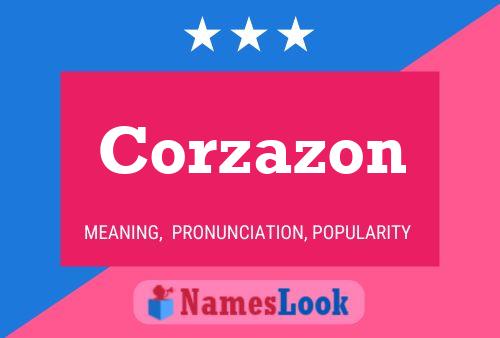 ملصق اسم Corzazon