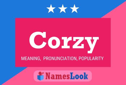 ملصق اسم Corzy