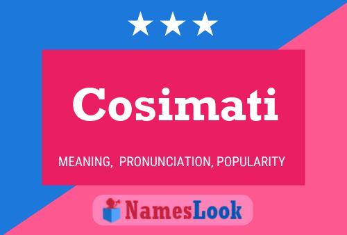 ملصق اسم Cosimati