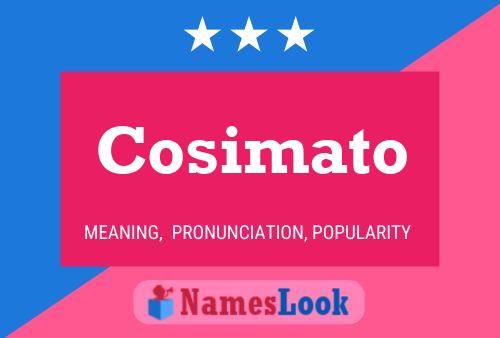 ملصق اسم Cosimato