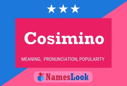 ملصق اسم Cosimino