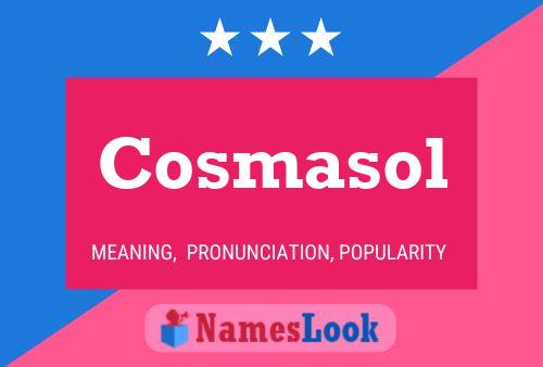 ملصق اسم Cosmasol