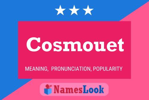 ملصق اسم Cosmouet