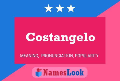 ملصق اسم Costangelo