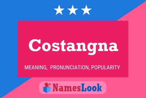 ملصق اسم Costangna