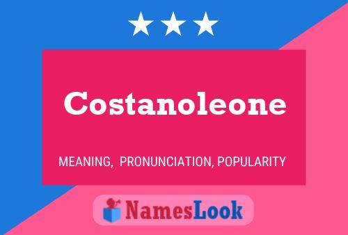 ملصق اسم Costanoleone