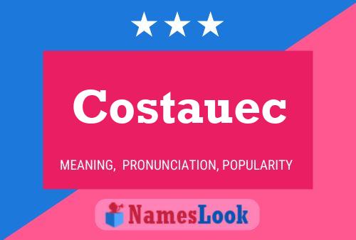 ملصق اسم Costauec