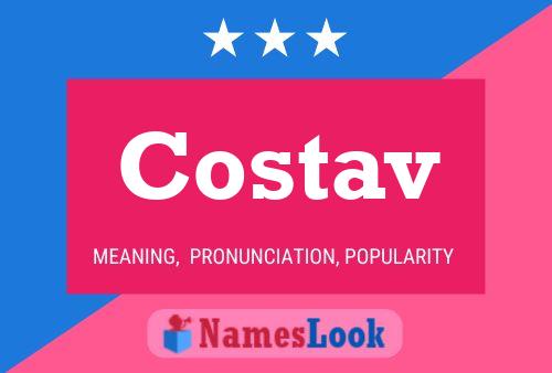 ملصق اسم Costav