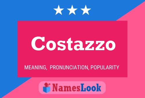 ملصق اسم Costazzo