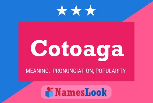 ملصق اسم Cotoaga