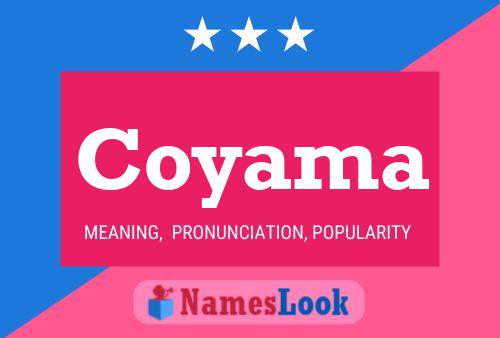 ملصق اسم Coyama