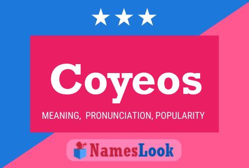 ملصق اسم Coyeos