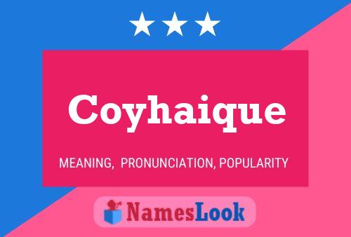 ملصق اسم Coyhaique