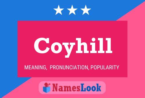 ملصق اسم Coyhill