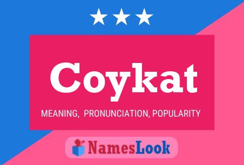 ملصق اسم Coykat