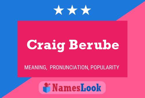 ملصق اسم Craig Berube