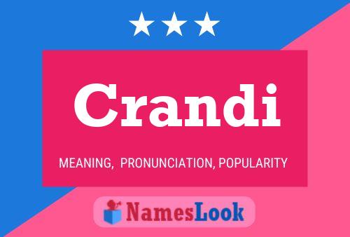 ملصق اسم Crandi