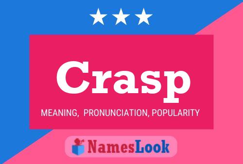 ملصق اسم Crasp